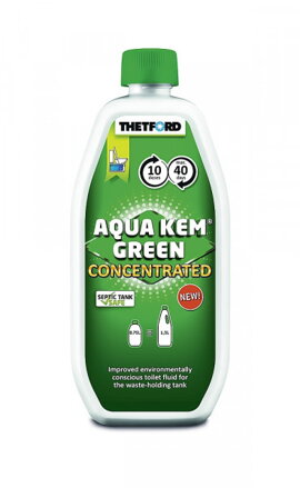 Thetford Aqua Kem zelený toaletný tekutý koncentrát