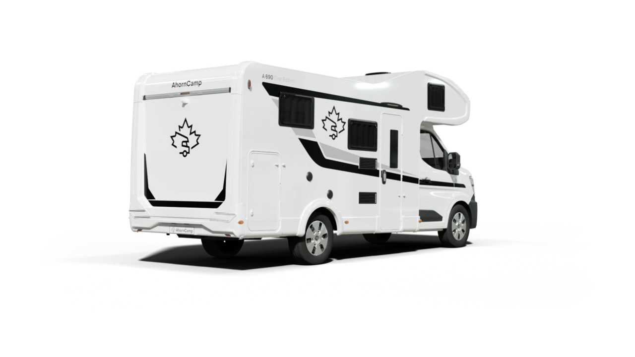 AHORN A 690 pohľad zo zadu