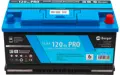 LiFePO4 lítiová batéria Pro 120 Ah 12V s Bluetooth a vyhrievaním