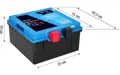 LiFePO4 300 Ah – lithium podsedadlová batéria 12 V s Bluetooth a ohrievaním