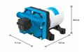 Power MP11 12V membránové vodné čerpadlo 11,3 l/min 2,1 bar
