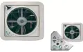 MaxxFan Deluxe – 10-rýchlostný reverzný ventilátor s dažďovým krytom