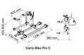 Fiamma Carry-Bike Pro C – kompaktný nosič bicyklov pre obytné autá | 4caravan.sk