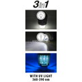 Brunner MOSLIGHT – LED lampa 3v1 s funkciou lapača komárov