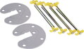 Fiamma Kit Awning Plate – Ukotvovacie platne pre nohy markízy