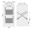 Busboxx seatBOXX – taška na predné sedadlo