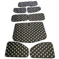 BusBoxx Thermomatten – 8dielna sada magnetických okenných clon pre Ford Tourneo Custom V710