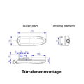Thule Universal Lock biela