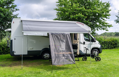 Sun Blocker Travellife  predný malý svetlosivý 120x175