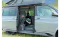 Moskytiéra BusBoxx do posuvných dverí  čierna  VW T5/T6/T6.1