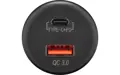 Wentronic Dual USB vstavaná nabíjačka USB-A a USB-C s technológiou rýchleho nabíjania 12 V / 24 V