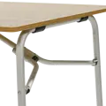 Sorrento table honeycomb brown 120