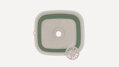 Outwell Collaps Wash Bowl w/drain Shadow Green