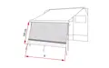 FIAMMA Sun View XL - predná stena