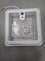 Turbo Vent s ventilátorom 28 x 28 cm 12 V biela