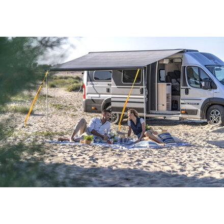 Fiamma F80S – strešná markíza s montážnou sadou pre Fiat Ducato