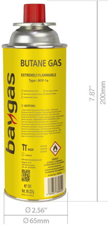 Plynová kartuša 227 g 