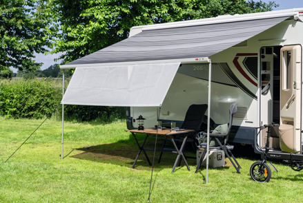 Sun Blocker Travellife svetlosivý 280x80