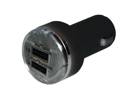 Duálny USB nabíjací adaptér 12 – 24 V