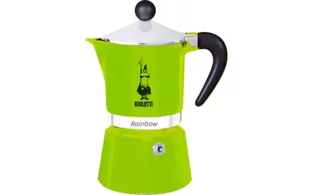 Bialetti Espresso Maker Rainbow Green 3 šálky