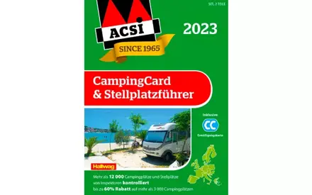 ACSI kempingová karta + sprievodca Stellplatz 2023