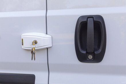 HeoSafe Van Security - biely