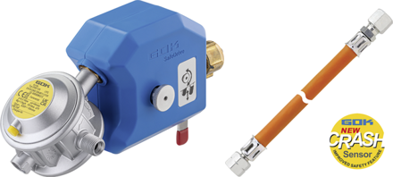 GOK Caramatic SafeDrive 30mbar 1,5 kg/h G.8 EU-Shell x RVS10/8 SV