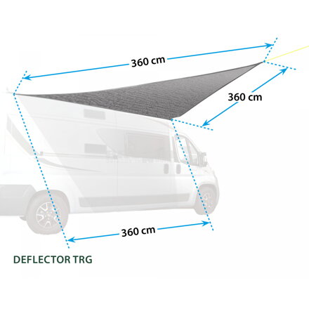 BRUNNER DEFLEKTOR TRG 360x360x360 cm