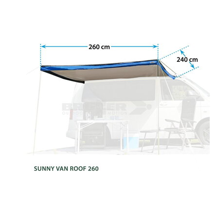 BRUNNER SUNNY VAN ROOF 260