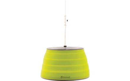 Kempingová lampa Outwell Sargas Lux stmievateľná 11,5 x 15 cm zelená