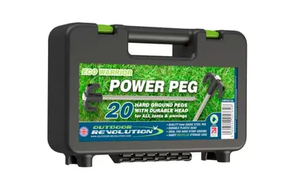 OUTDOOR Eco Warrior Power Peg - 20 ks kolíkov