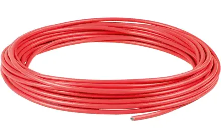 Kábel červený 6 mm² dĺžka 5 m