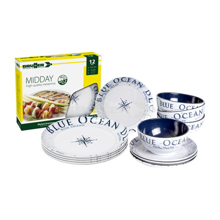 Brunner MIDDAY BLUE OCEAN – 12 ks sada riadu