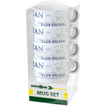 Sada hrnčekov Blue Ocean