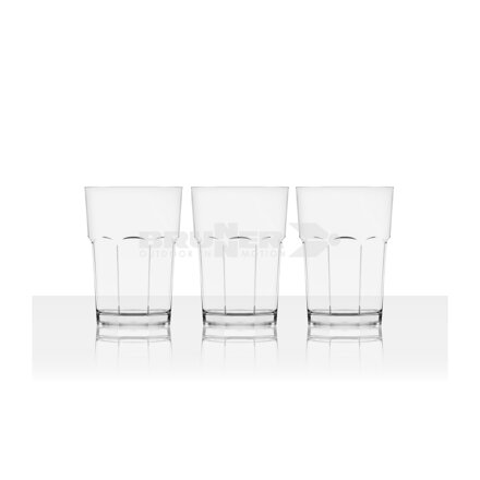 BRUNNER SET OCTOGLASS - 3 kusy