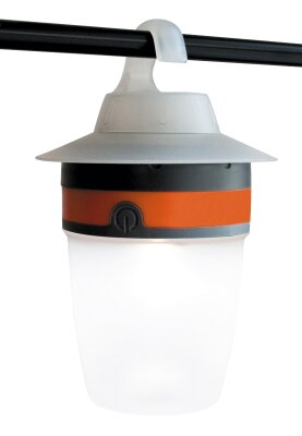 LED kempingové svetlo CAP sivooranžové
