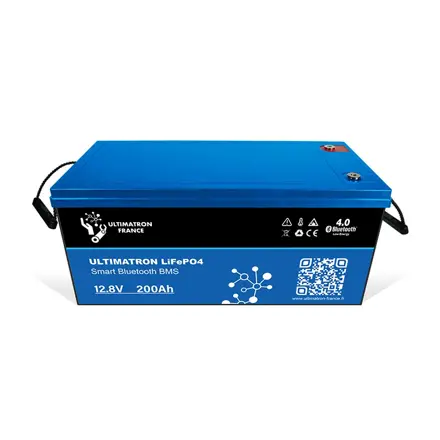 Lítiová batéria Ultimatron LiFePO4 12.8V 200Ah Smart BMS s Bluetooth