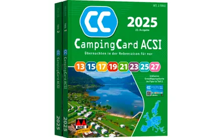 CampingCard  ACSI 2025 - nemecky