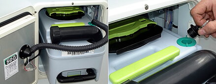 Ventilácia WC SOG  typ 300 A - Dometic CT3000/4000