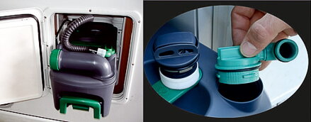 Ventilácia WC SOG - strecha -  typ G - Thetford C500