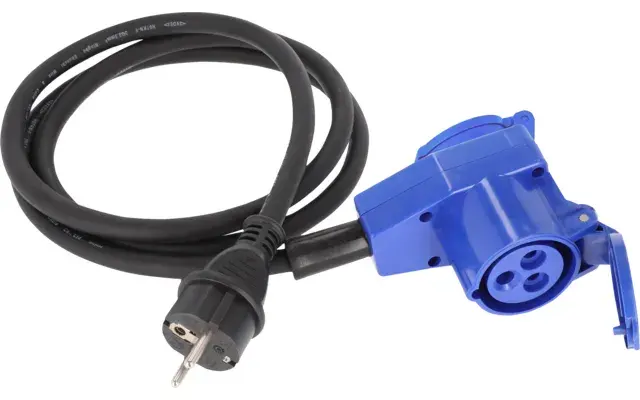 Adapter na pripojenie karavanu  uhlový - 2,5 mm2