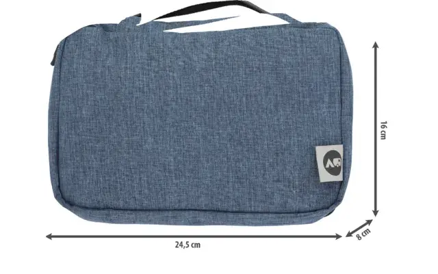 Berger cestovná toaletná taška Washbag Travel – modrá