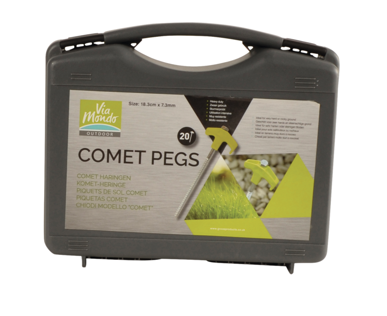 COMET Pegs – závitové kolíky do zeme, 20 ks COMET Pegs – závitové kolíky do zeme, 20 ks