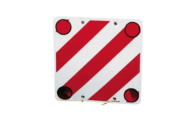 ProPlus výstražná tabuľa 50 × 50 cm – plastová, reflexná, s okami ProPlus výstražná tabuľa 50 × 50 cm – plastová, reflexná, s okami