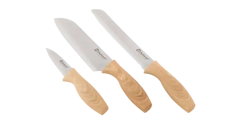 Outwell Matson Knife Set – sada kuchynských nožov s ochranným krytom Outwell Matson Knife Set – sada kuchynských nožov s ochranným krytom