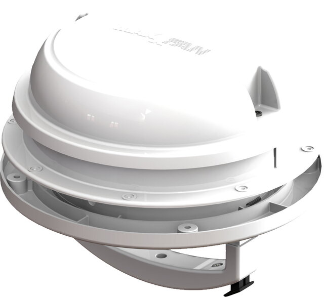 MAXXAIR Maxxfan Dome –biely