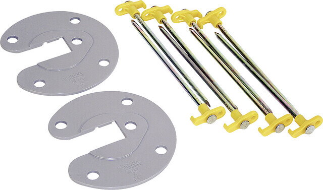 Fiamma Kit Awning Plate – Ukotvovacie platne pre nohy markízy Fiamma Kit Awning Plate – Ukotvovacie platne pre nohy markízy