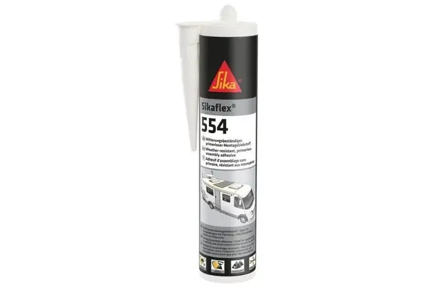 Sikaflex®-554 – Biele montážne lepidlo 300 ml