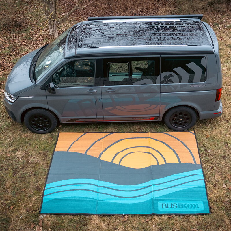 BusBoxx kempingový koberec Sunrise 100x150 cm BusBoxx kempingový koberec Sunrise 100x150 cm