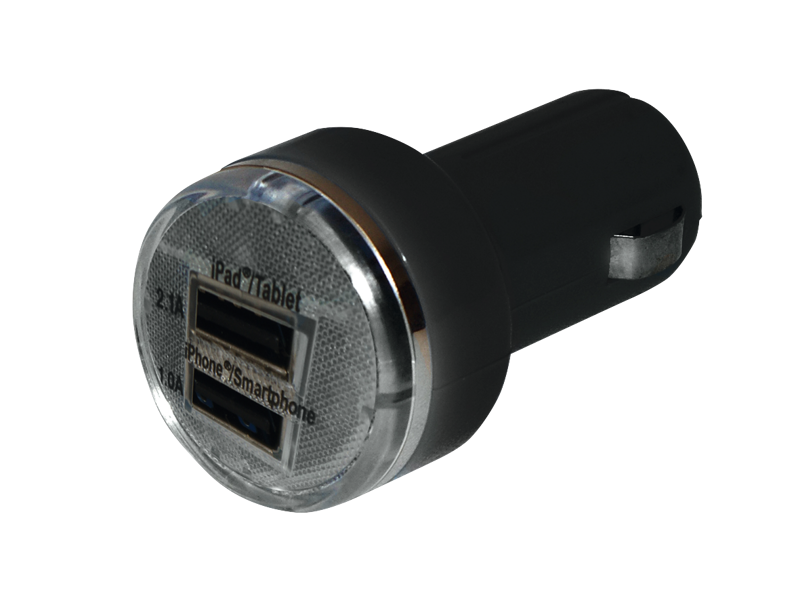 Duálny USB nabíjací adaptér 12 – 24 V Duálny USB nabíjací adaptér 12 – 24 V
